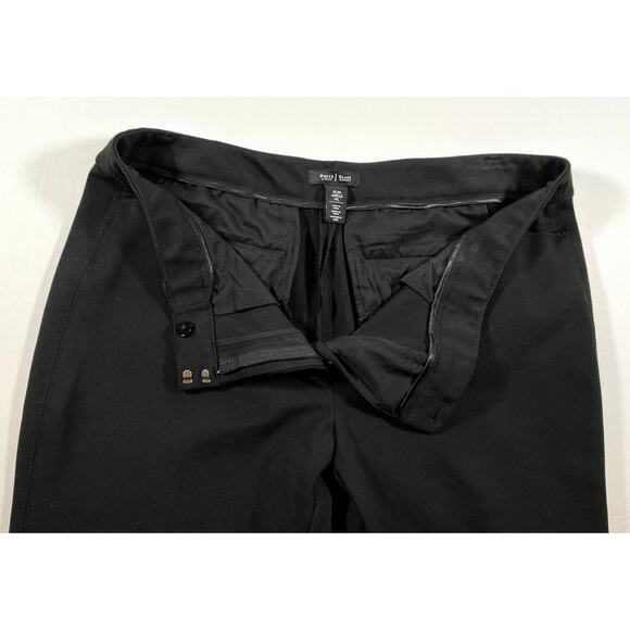 White House Black Market Ponte Mid-Rise Slim Ankle Pants 14L - Picture 6 of 10